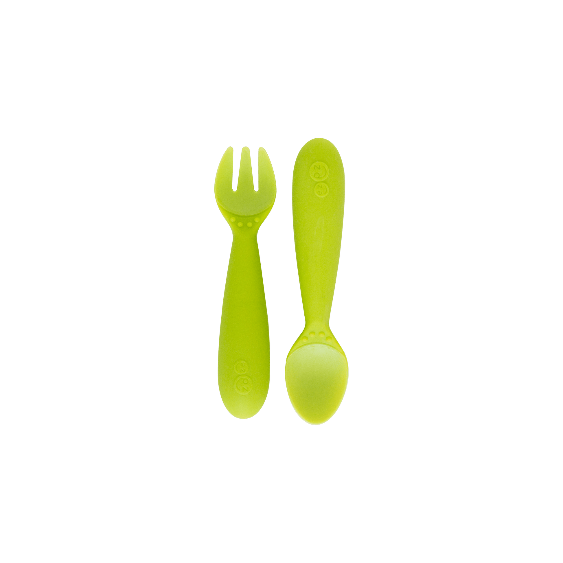 Mini Utensils - Lime Ezpz Lil Tulips