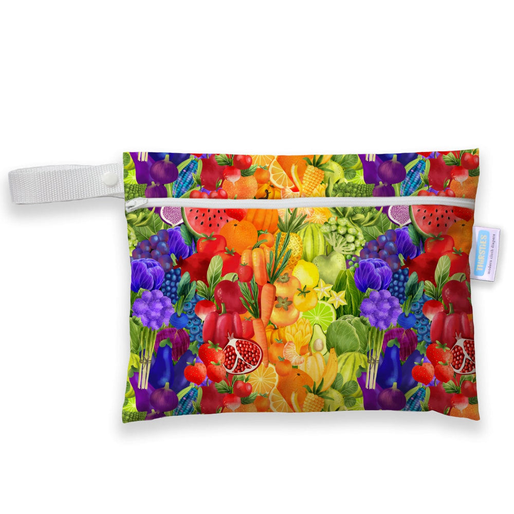 Mini Wet Bag - Rainbow Harvest Thirsties Diaper Wet Bags Lil Tulips