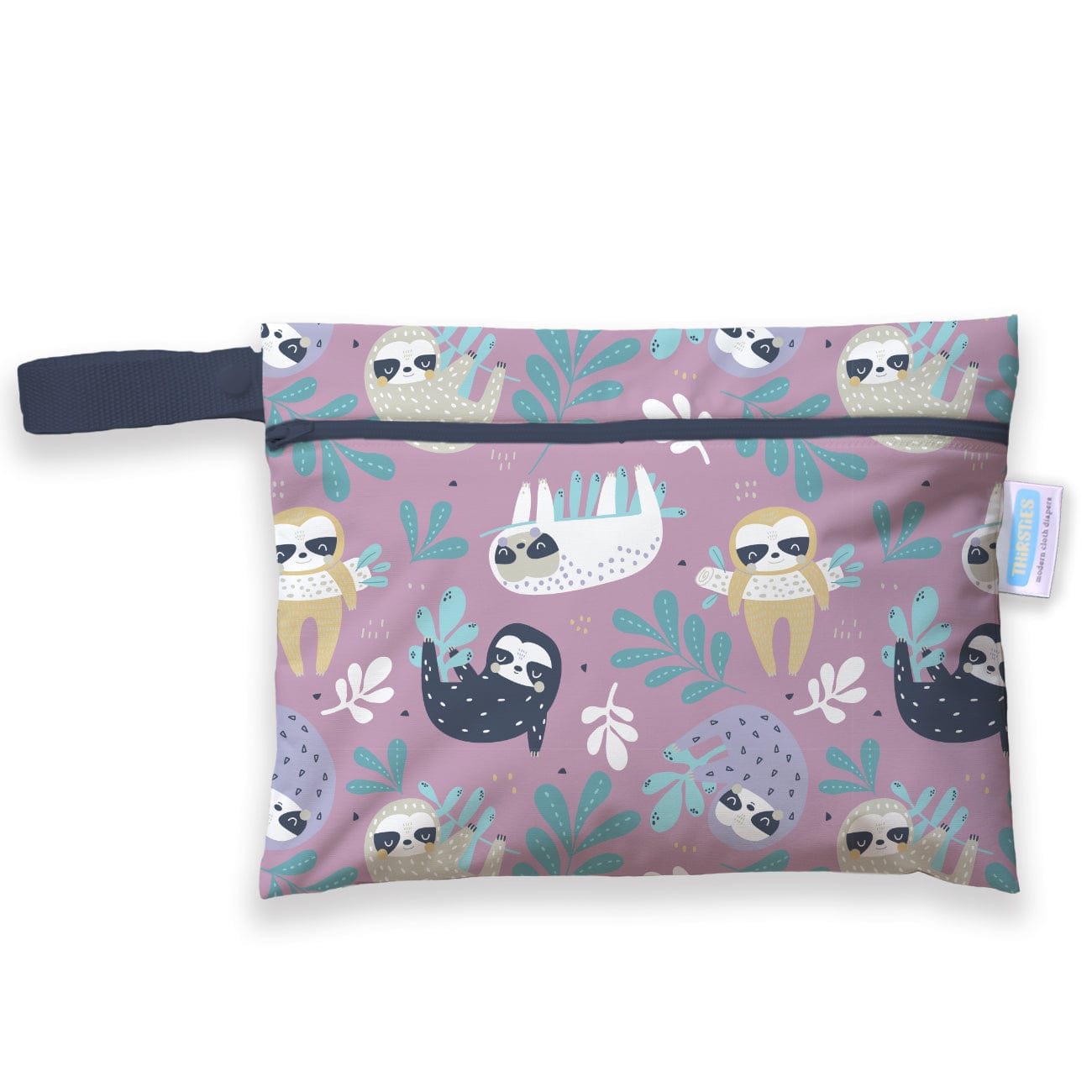 Mini Wet Bag - Sloth Life Thirsties Lil Tulips