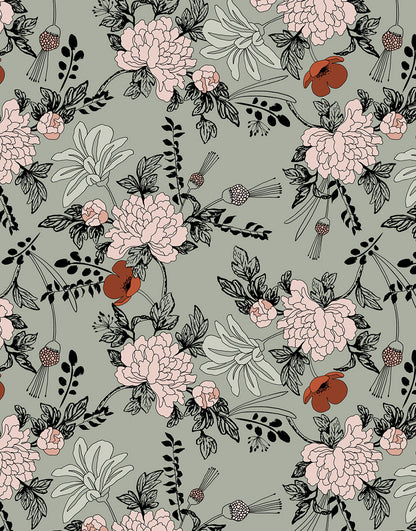 Doll Clothing Bertille Cotton Tomper Luxury Roses