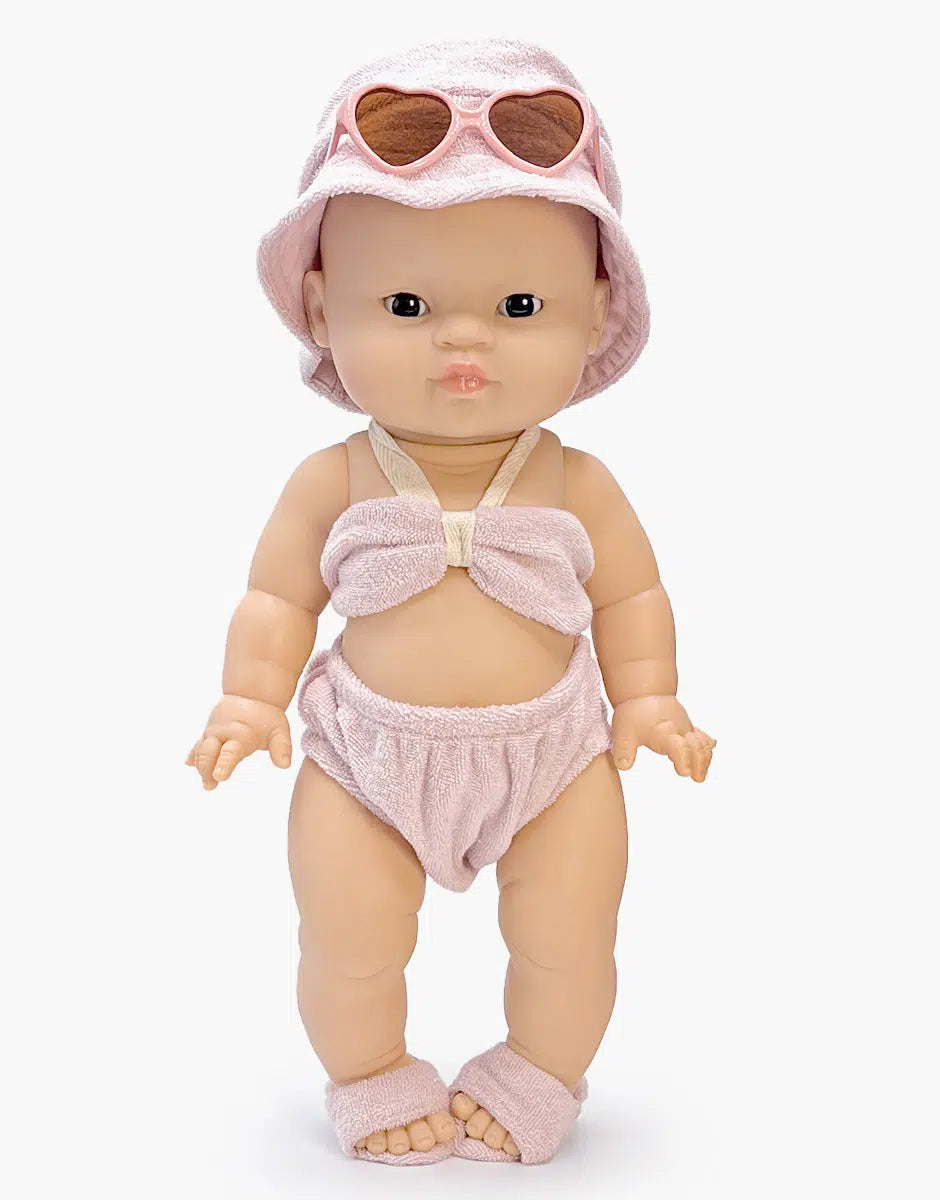 Doll Clothing – 3 Piece Sun set for girls in petal