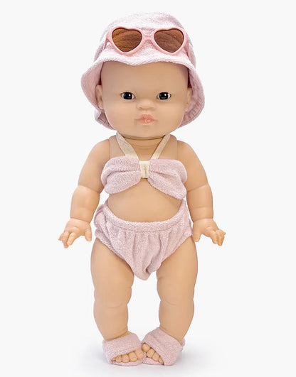 Doll Clothing – 3 Piece Sun set for girls in petal
