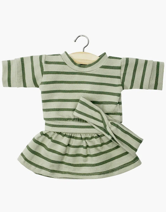 Doll Clothing Liliane Set Khaki Green