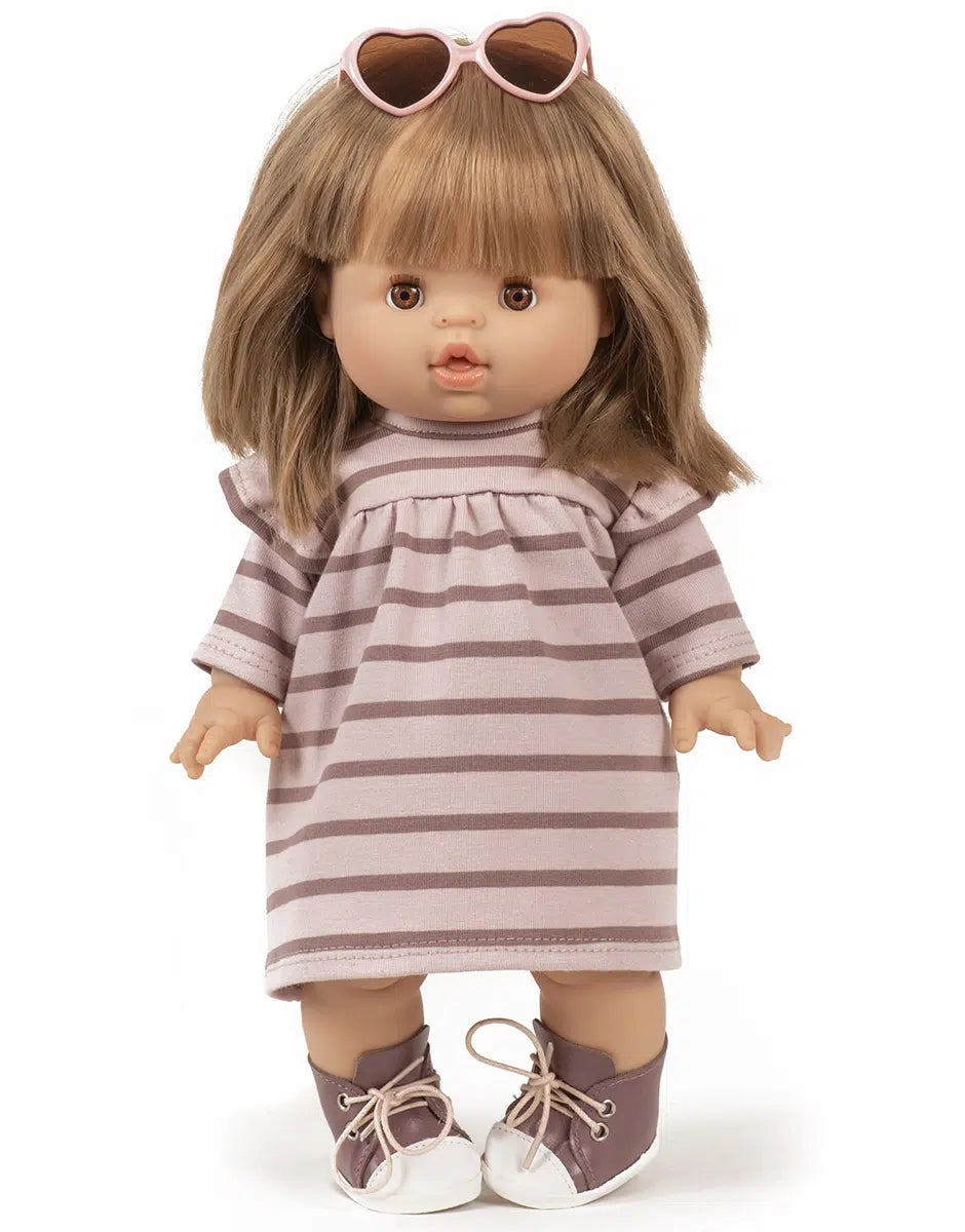 Doll Clothing Melody Dress in Orchid Pink