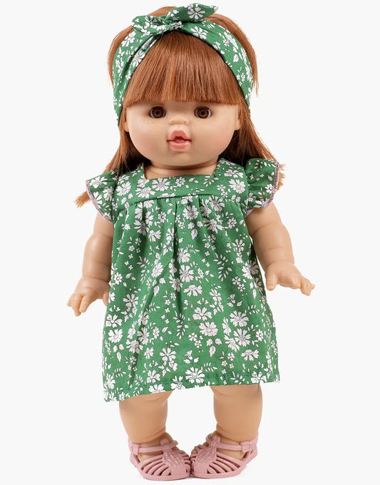 Doll Clothing – Ida Dress and headband in Liberty Capel
