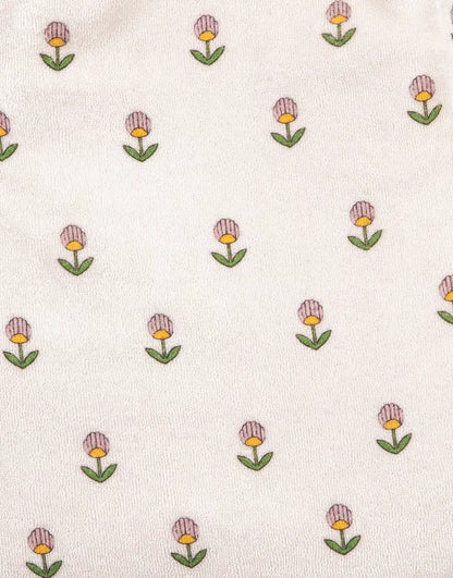 Doll Clothing Terrycloth Jumpsuit Soft Flowers