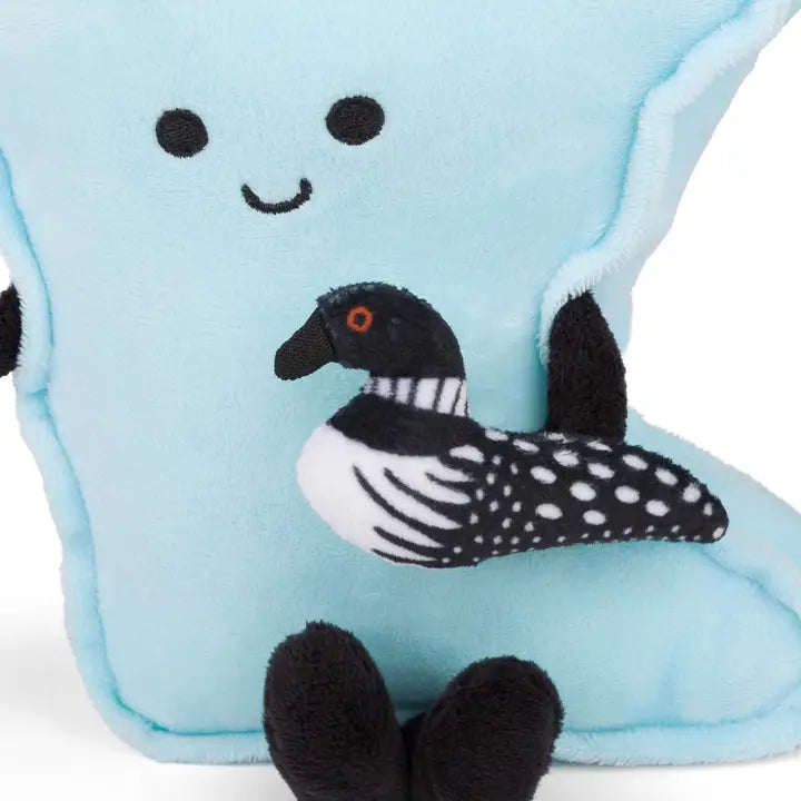 Minnesota Tiny Loon State Plush Stuffed States Lil Tulips