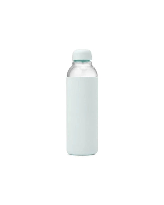 Mint Glass Water Bottle 20oz w&p Water Bottles Lil Tulips