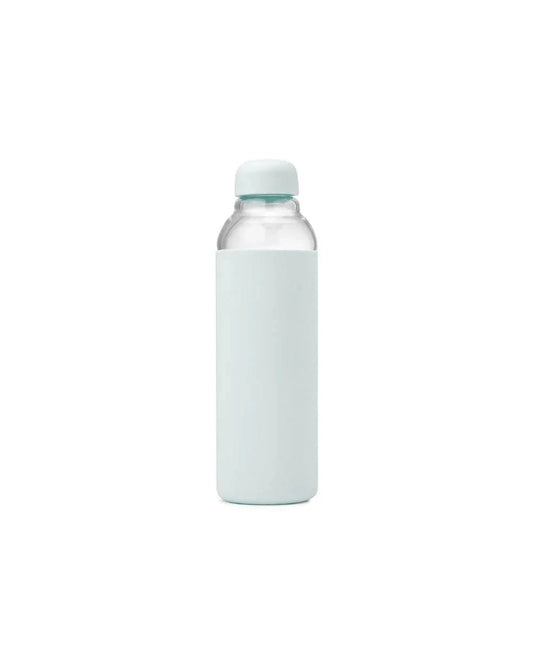Mint Glass Water Bottle 20oz w&p Water Bottles Lil Tulips
