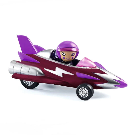 Miss Burgundy Crazy Motors Djeco Lil Tulips