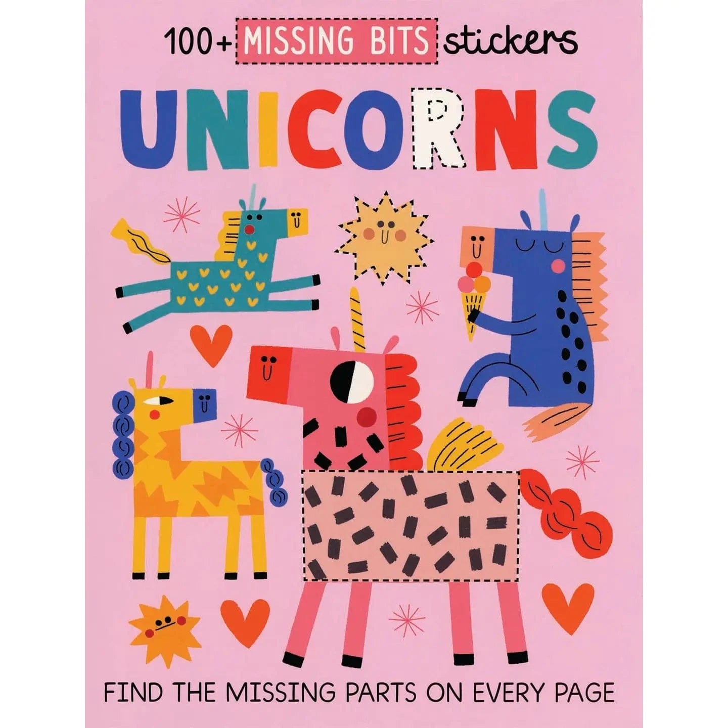 Missing Bits Stickers: Unicorns EDC Publishing Lil Tulips