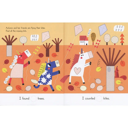 Missing Bits Stickers: Unicorns EDC Publishing Lil Tulips