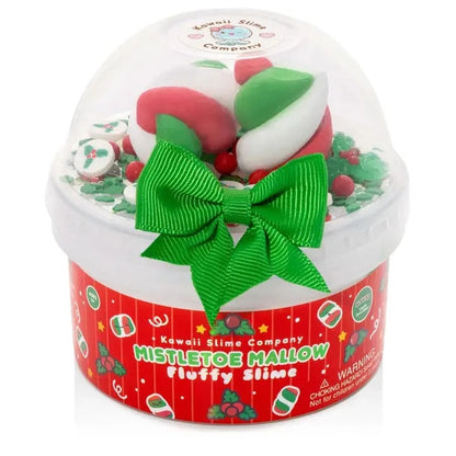 Mistletoe Mallow Fluffy Slime Kawaii Slime Company Lil Tulips