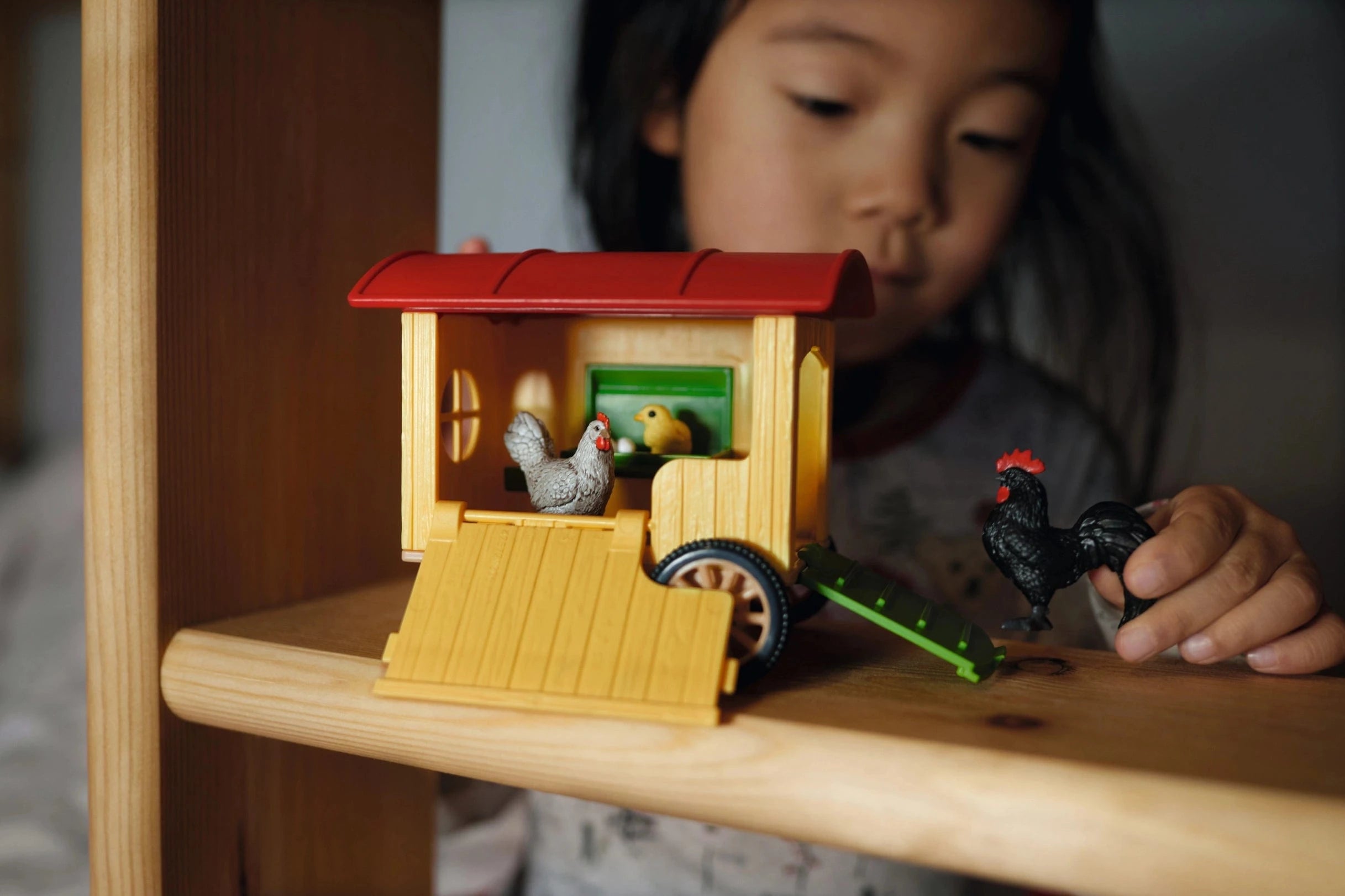 Mobile Chicken Coop Schleich Lil Tulips