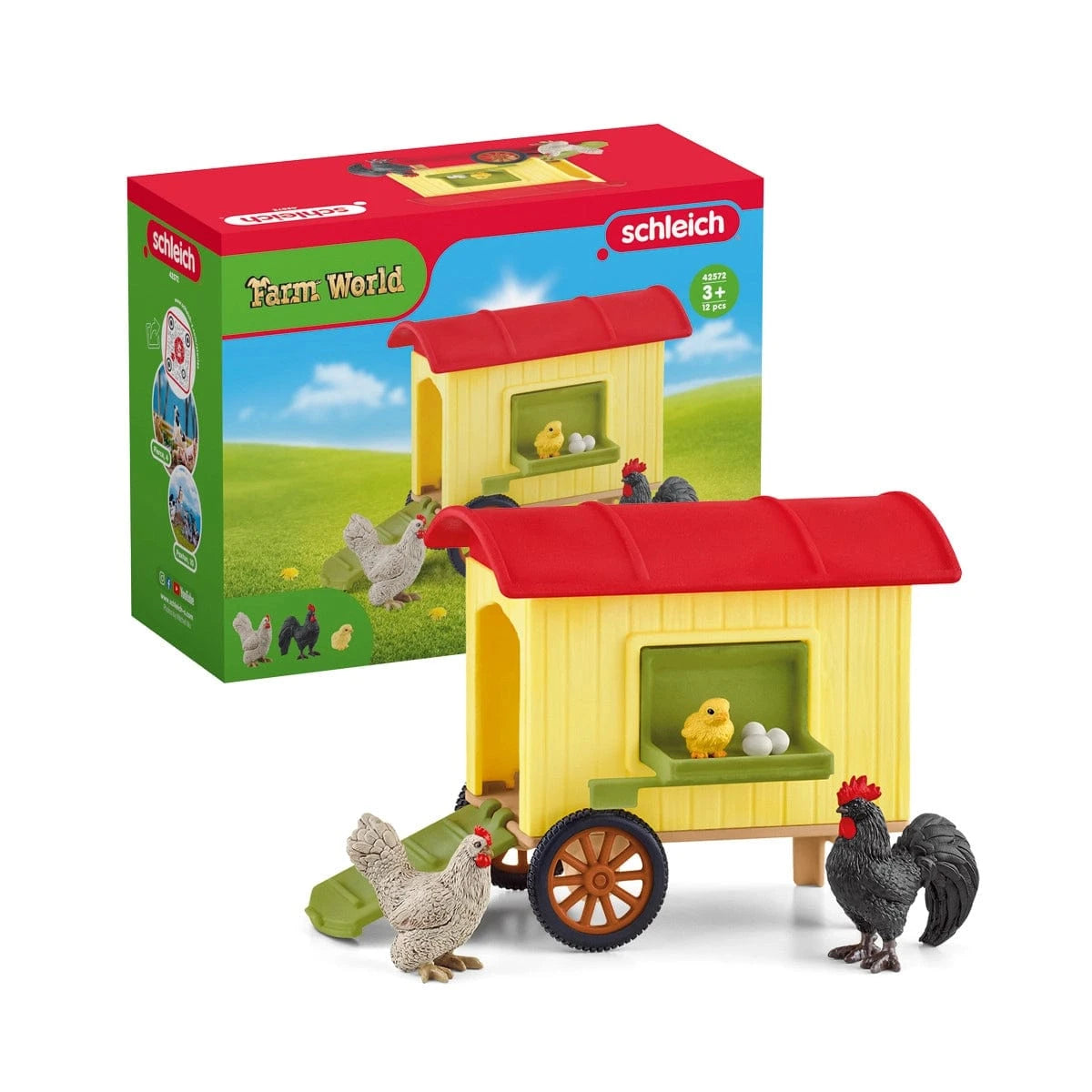 Mobile Chicken Coop Schleich Lil Tulips