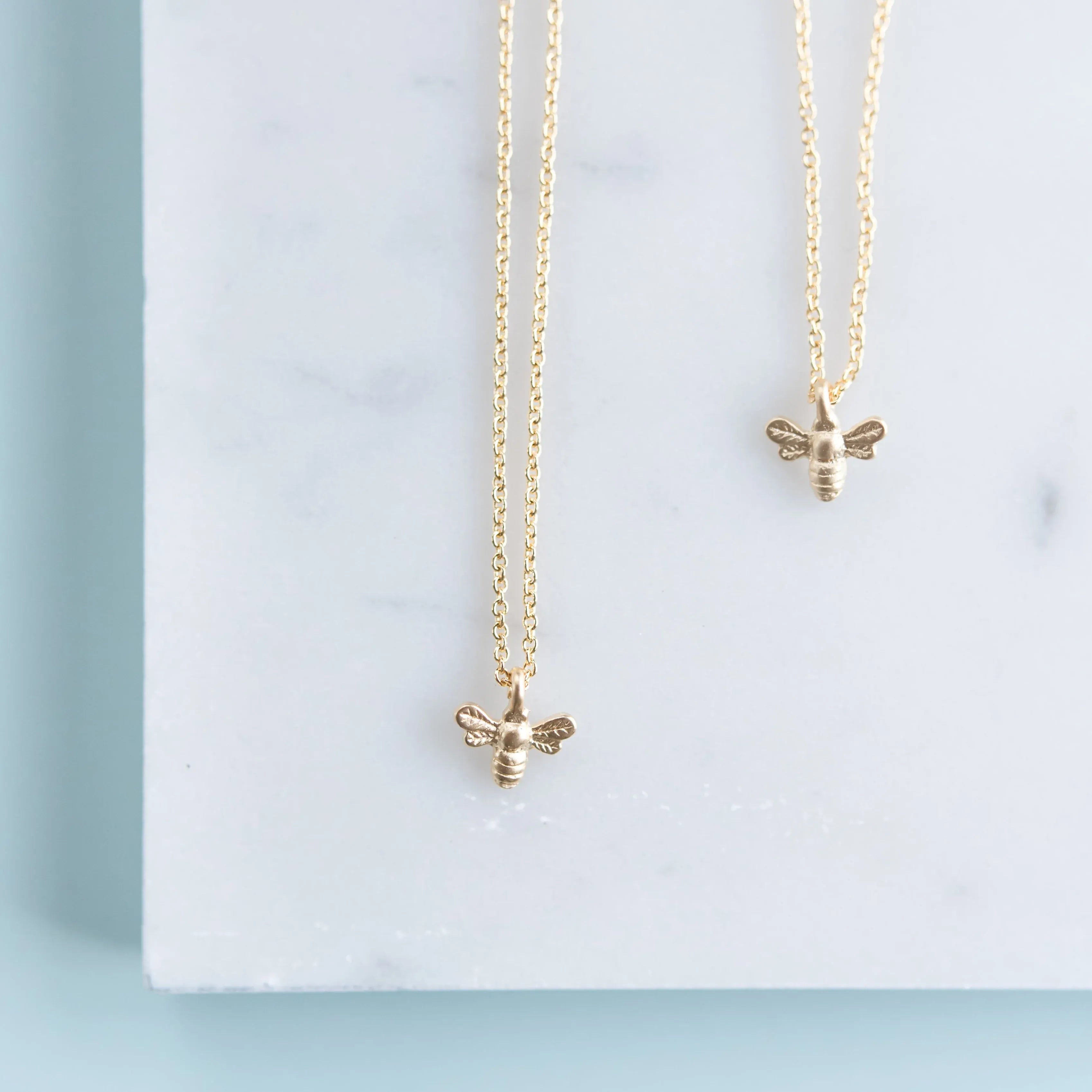 Momma & Me Bees Necklace Set Helmsie Lil Tulips