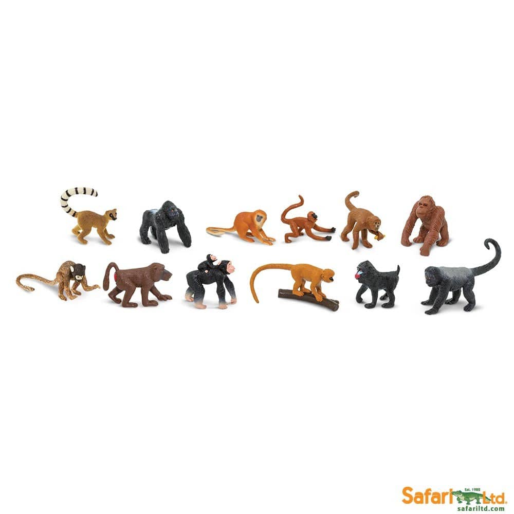 Monkeys and Apes TOOB® Safari Ltd Lil Tulips