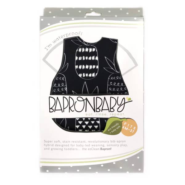 Monochrome Pineapple Bapron BapronBaby Lil Tulips