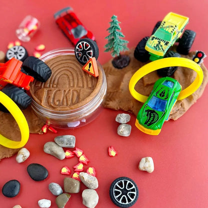 Monster Truck Kiddough Play Kit Earth Grown KidDoughs Lil Tulips