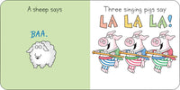 Moo, Baa, La La La! - Board Book Sandra Boynton Books Lil Tulips