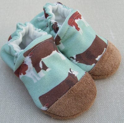 Moo Organic Slippers Snow + Arrow Baby & Toddler Lil Tulips
