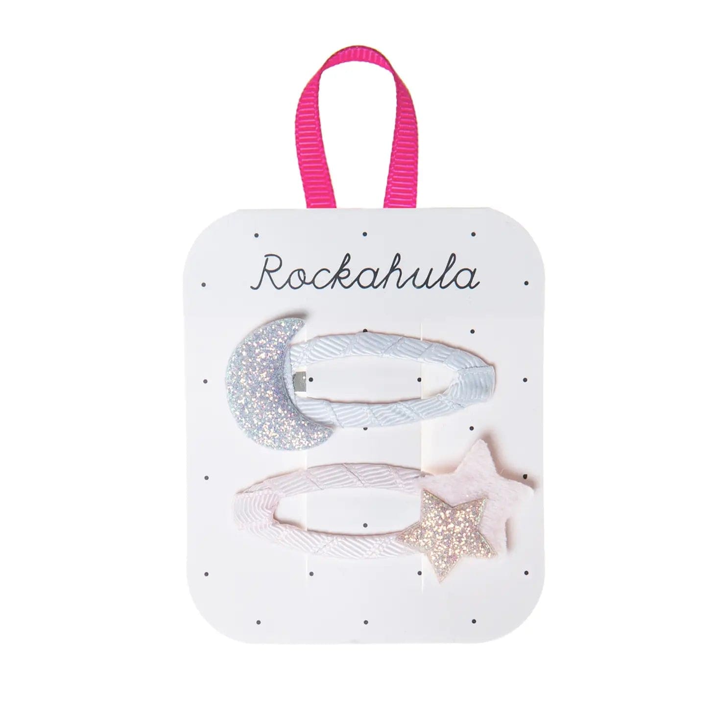 Moon and Stars Hair Clips Rockahula Kids Lil Tulips