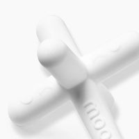 Moonjax® Baby Teether Moonlight White Silicone Moonjax Lil Tulips