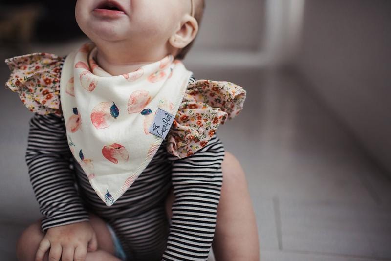 Morgan Baby Bandana Bibs Copper Pearl Lil Tulips