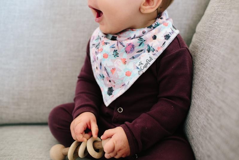Morgan Baby Bandana Bibs Copper Pearl Lil Tulips