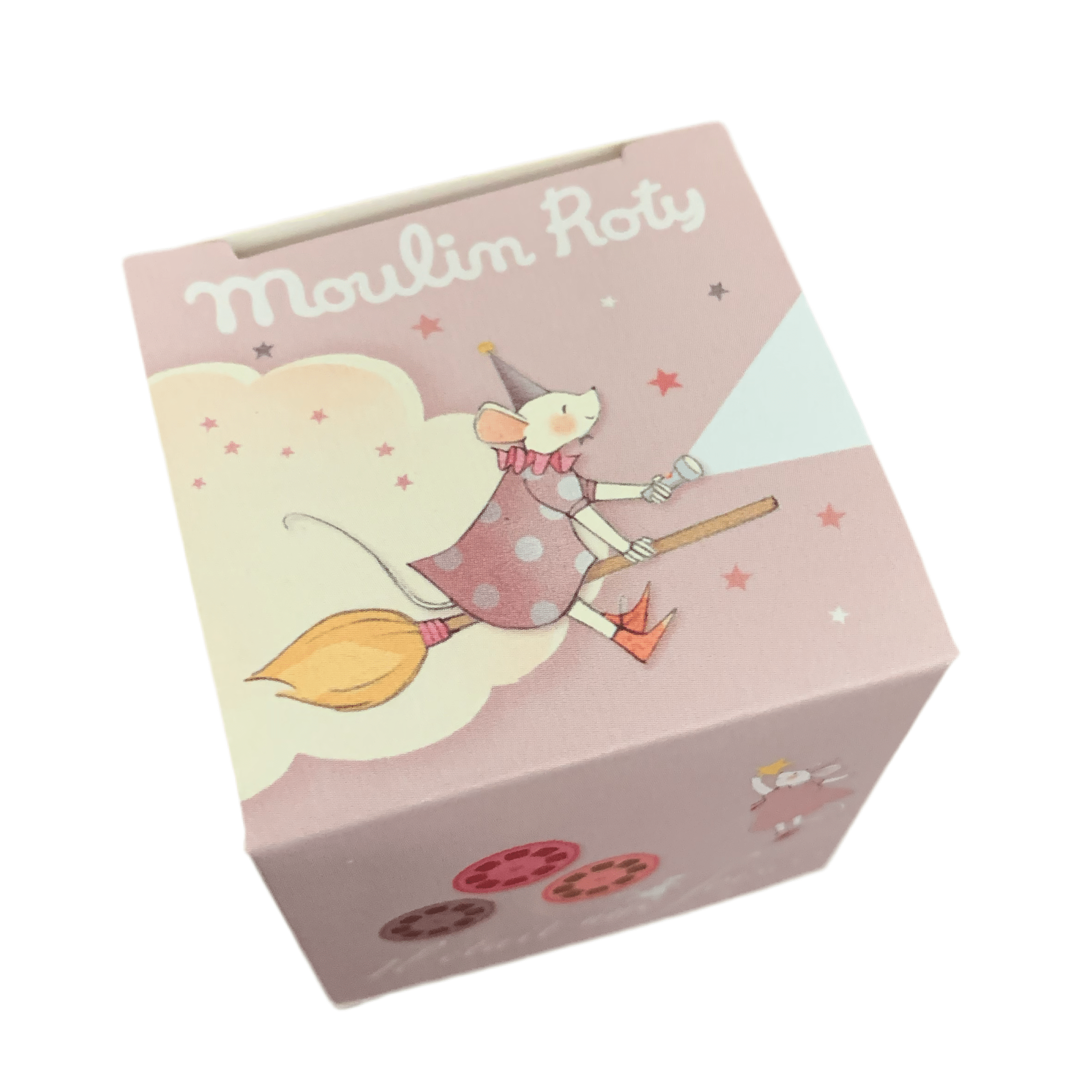 Moulin Roty 3 Discs for Story Book Torches Once Upon a Time - Pink (h'était une fois) Moulin Roty Lil Tulips