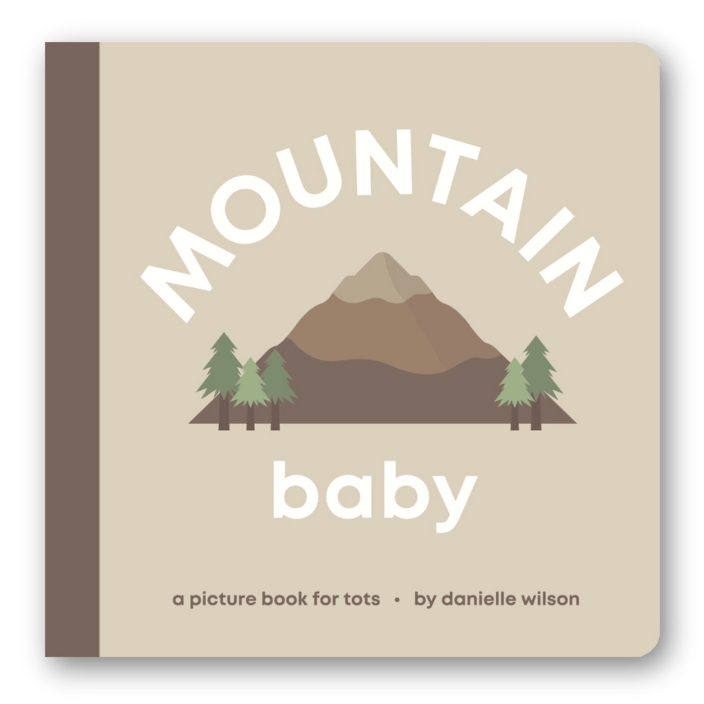 Mountain Baby Board Book Left Hand Book House Lil Tulips