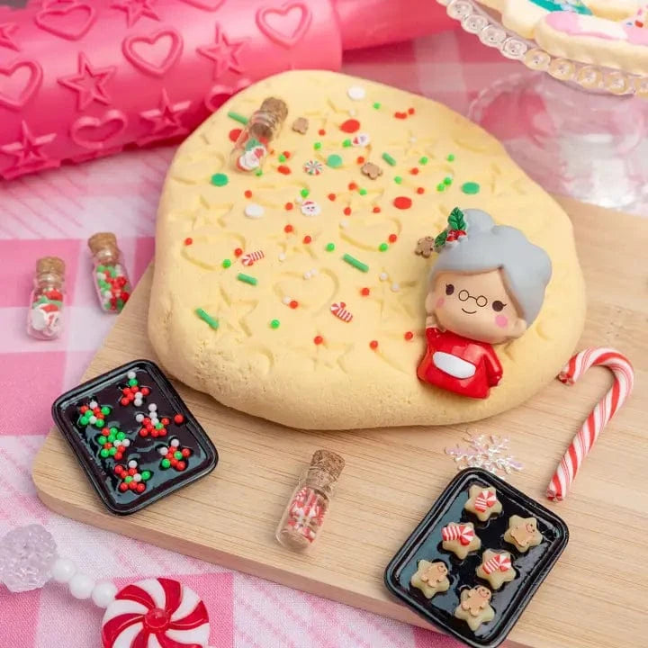 Mrs. Claus' Cookie Dough Clay-Dough Slime Kawaii Slime Company Lil Tulips