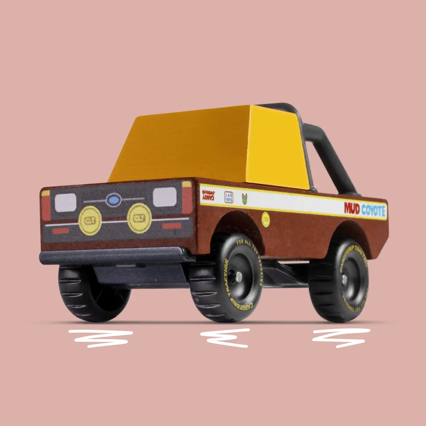 Mud Coyote Toons™ Car | CandyLab