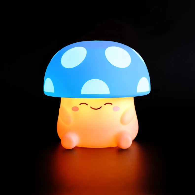 Mushi Ambient Mushroom Night Light - Blue World of Mushi Lil Tulips