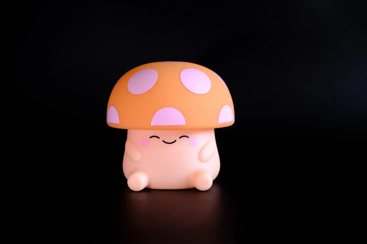 Mushi Ambient Mushroom Night Light - Orange World of Mushi Lil Tulips