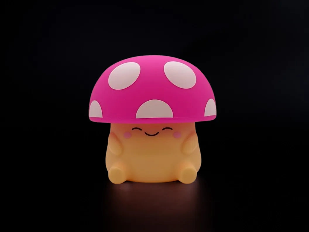 Mushi Ambient Mushroom Night Light - Pink World of Mushi Lil Tulips