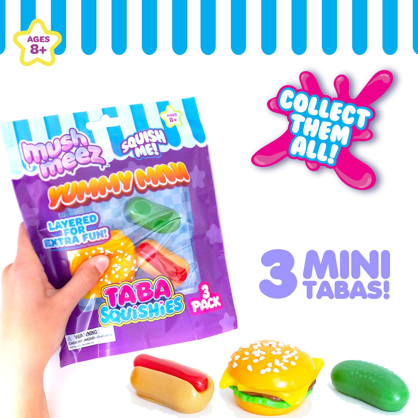 Mushmeez Yummy Minis - Styles Vary Beverly Hills Teddy Bear Company Lil Tulips