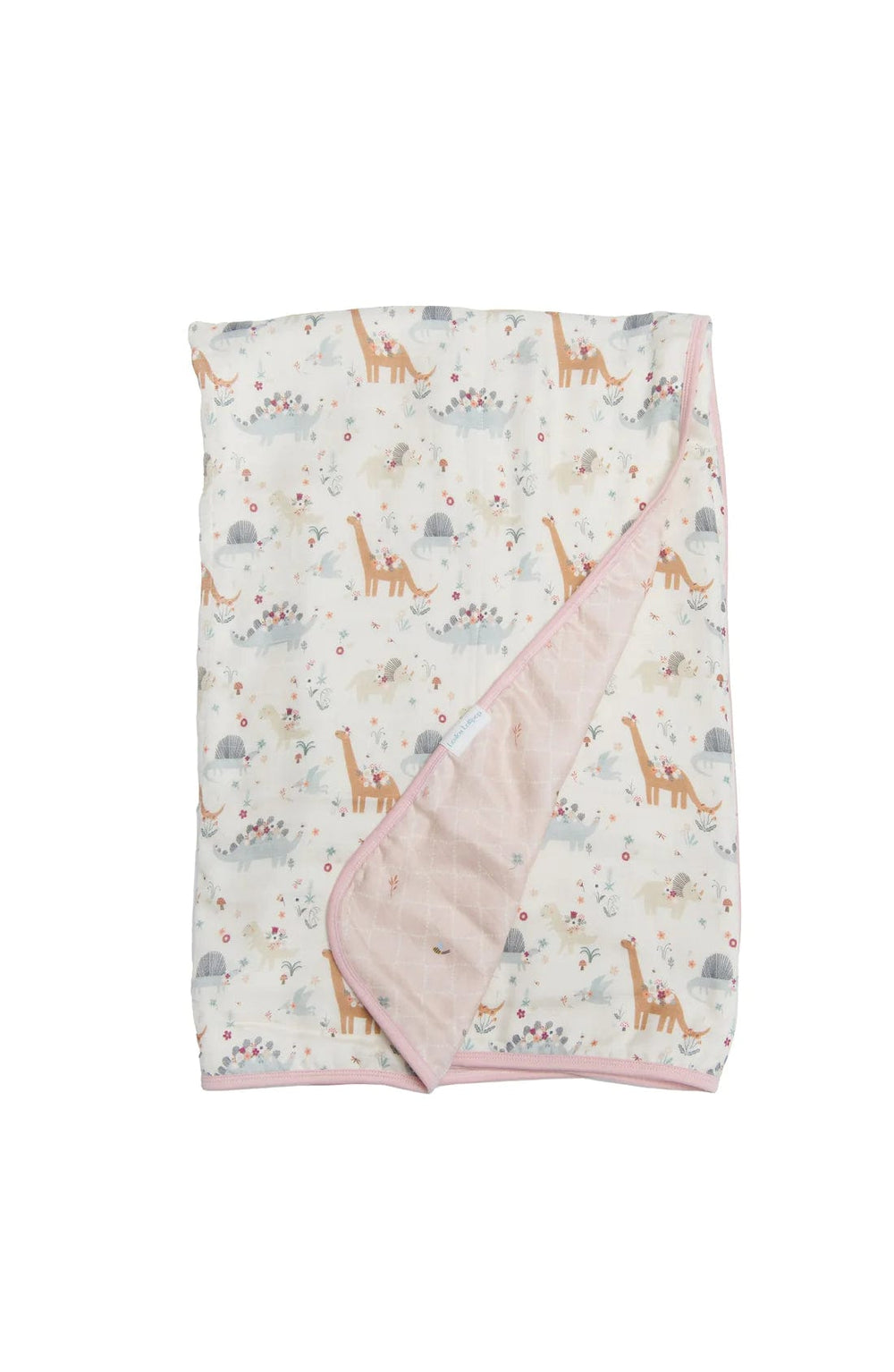 Muslin Quilt - Baby Dinomite LouLou Lollipop Lil Tulips