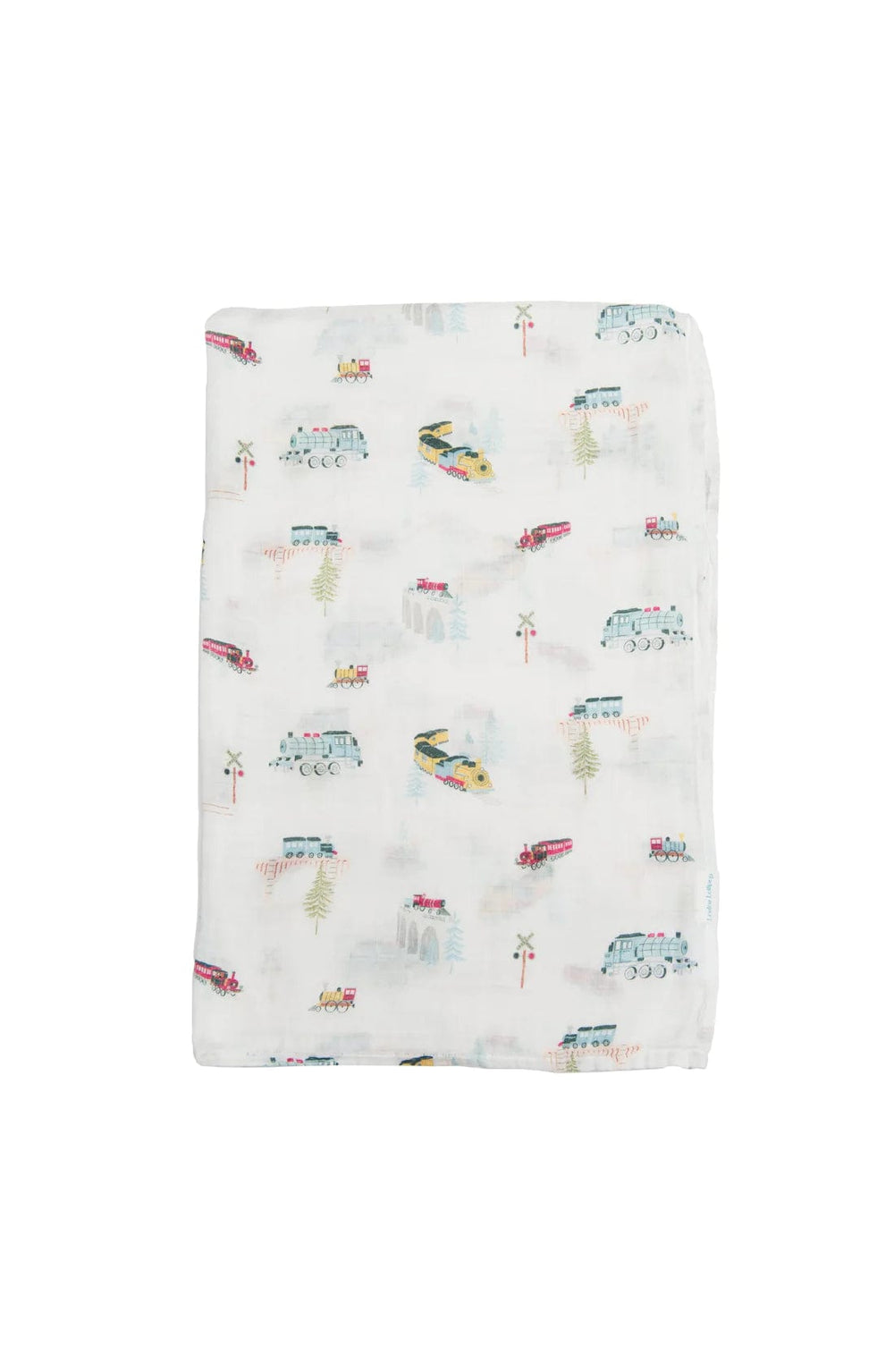 Muslin Swaddle - All Aboard LouLou Lollipop Lil Tulips