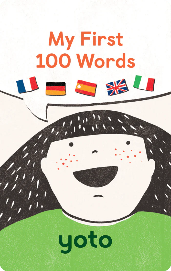 My First 100 Words - Audiobook Card