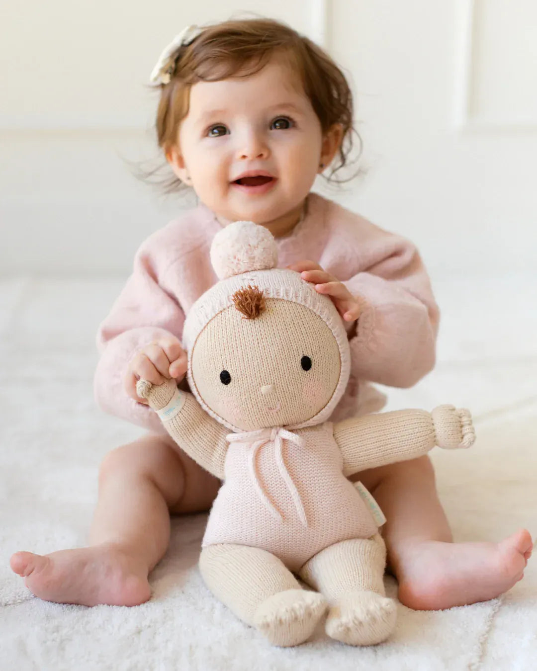 My First Baby - Blush cuddle+kind Lil Tulips