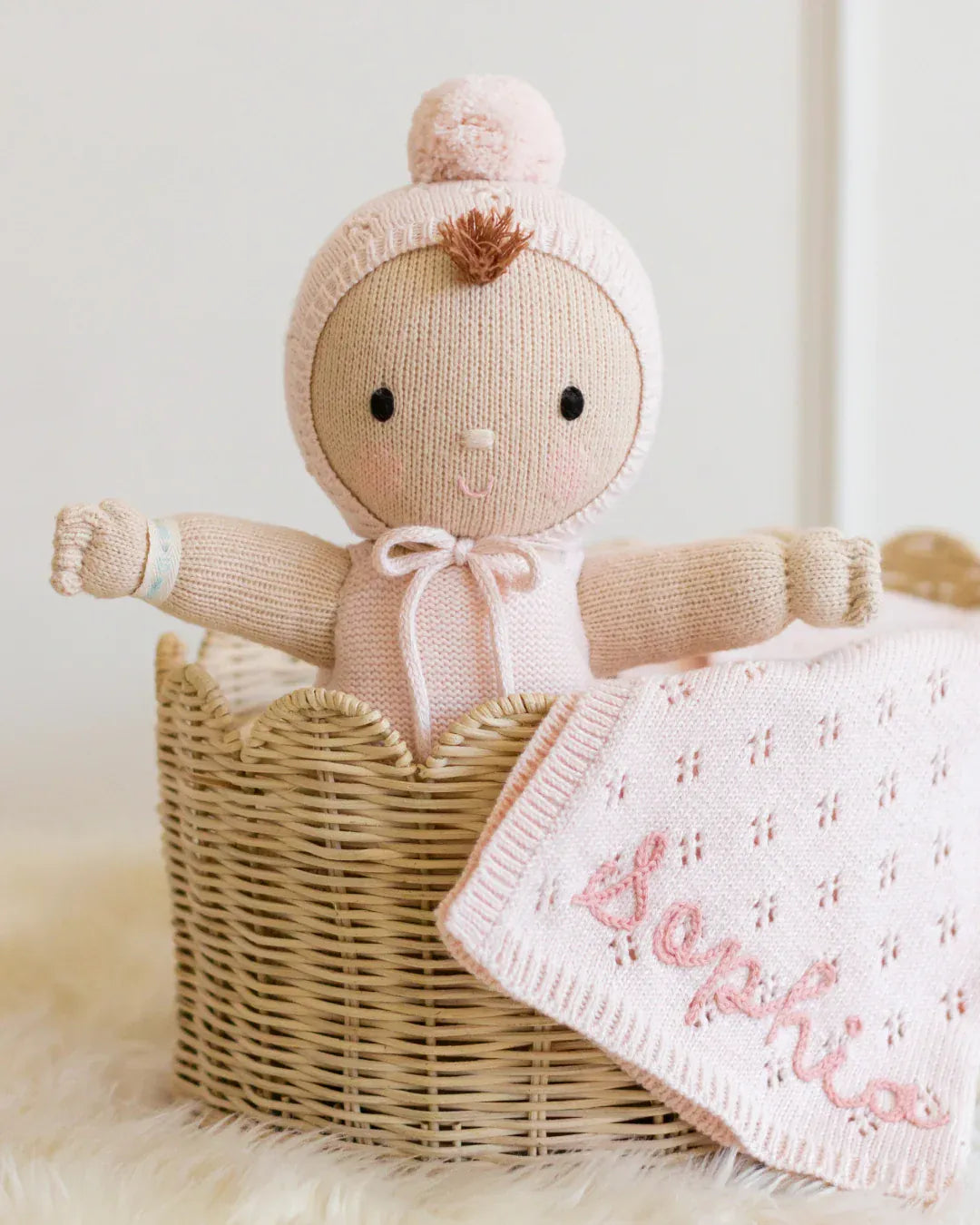 My First Baby - Blush cuddle+kind Lil Tulips
