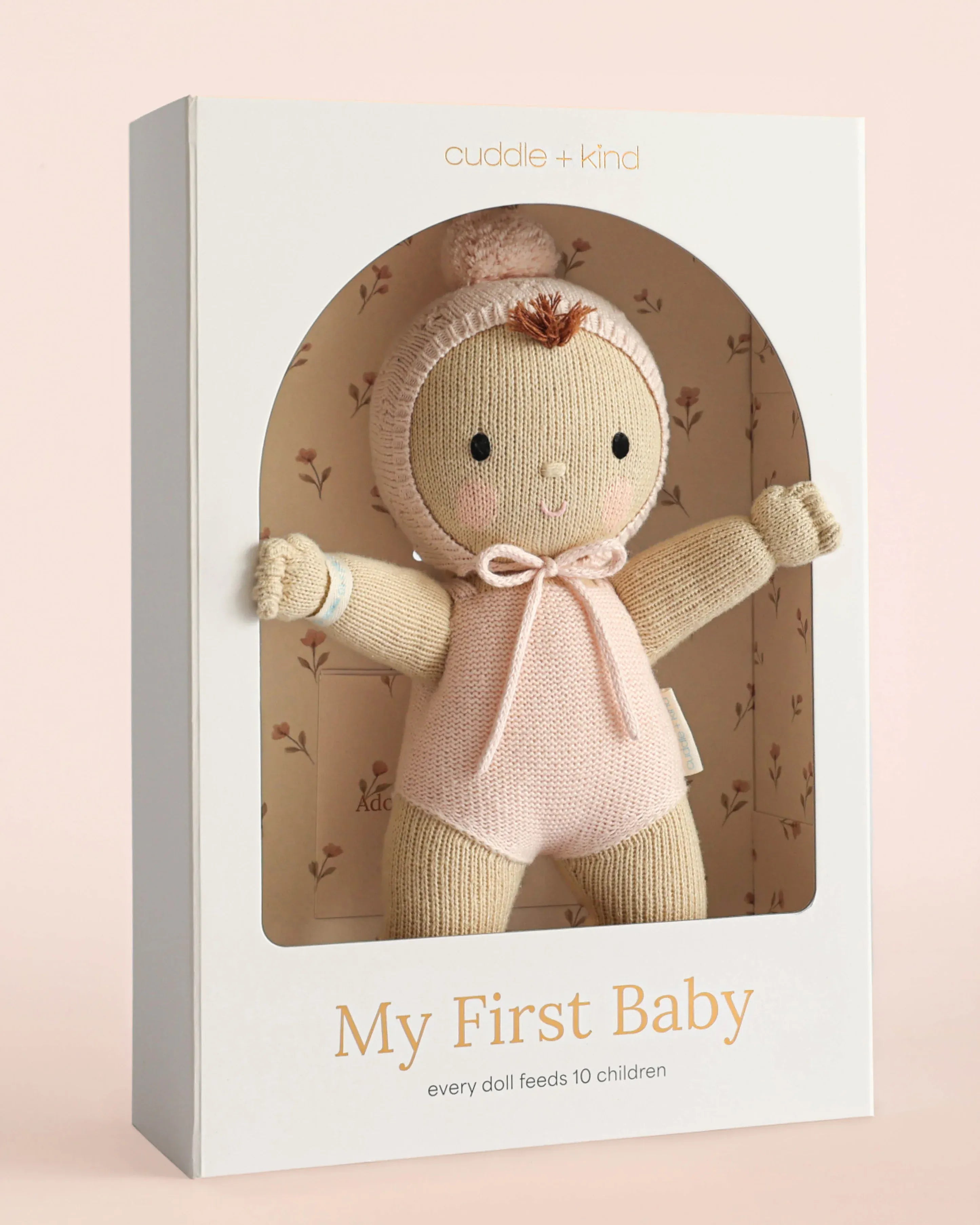My First Baby - Blush cuddle+kind Lil Tulips