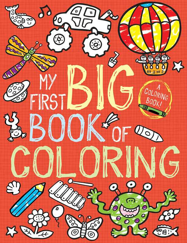 My First Big Book of Coloring Book Simon & Schuster Lil Tulips