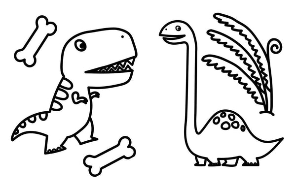 My First Big Book of Dinosaurs Coloring Book Simon & Schuster Lil Tulips