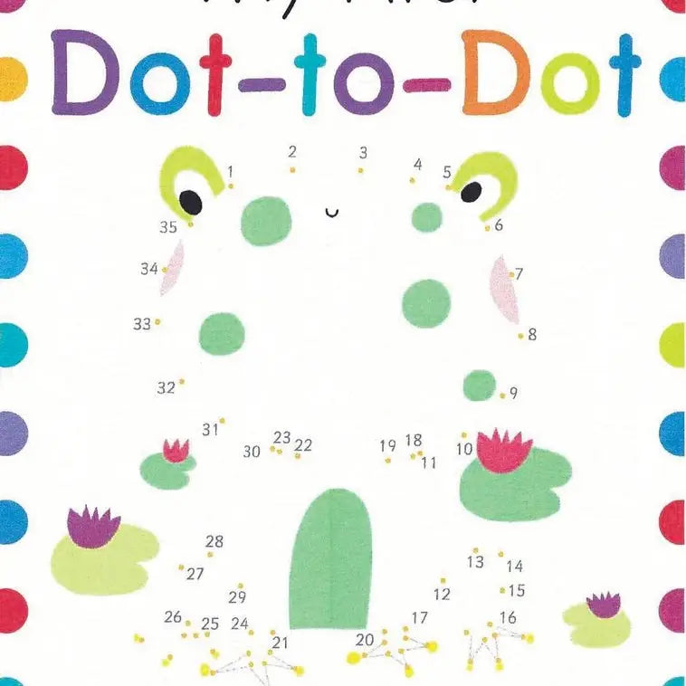 My First Dot-To-Dot SourceBooks Lil Tulips
