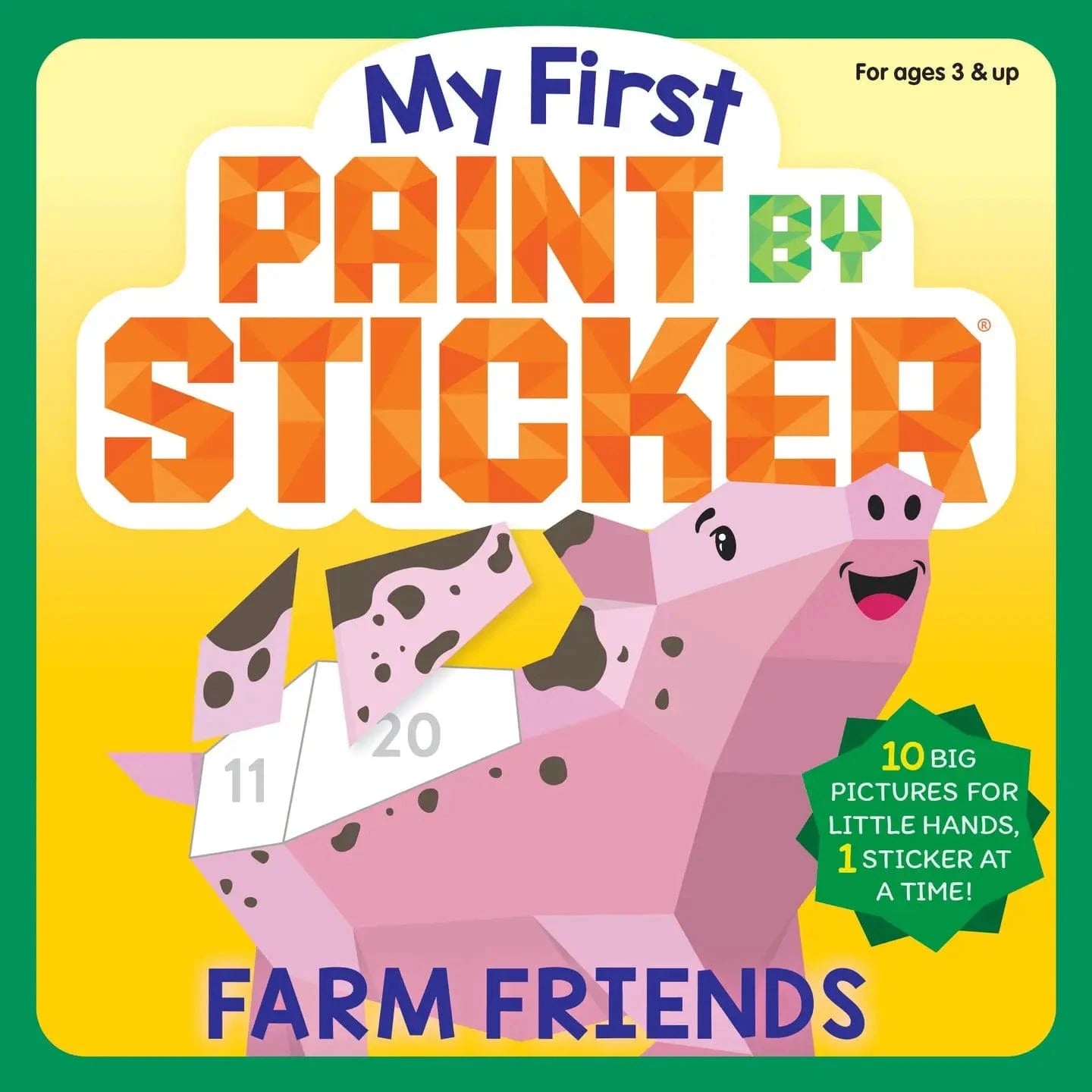 My First Paint By Sticker: Farm Friends Paint by Sticker Lil Tulips