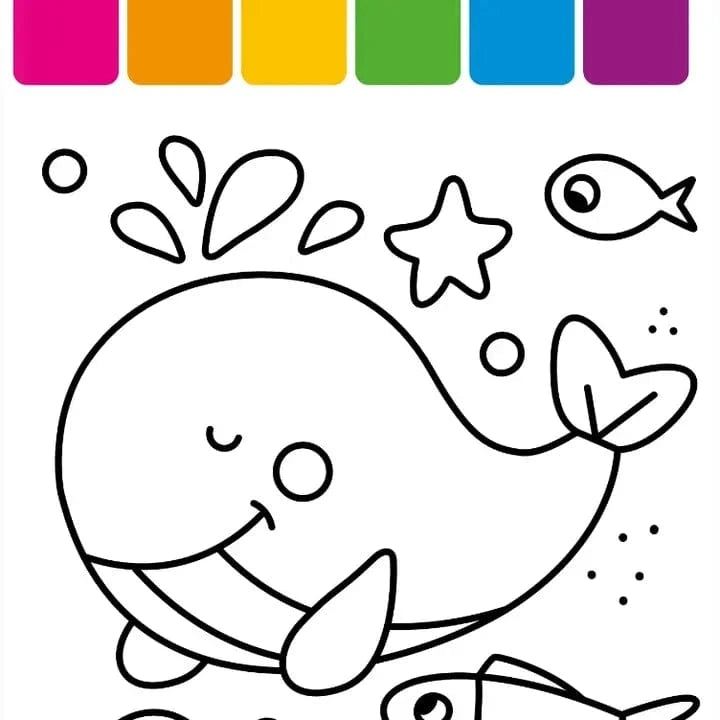 My First Painting Book: Adorable Animals Wellspring Lil Tulips