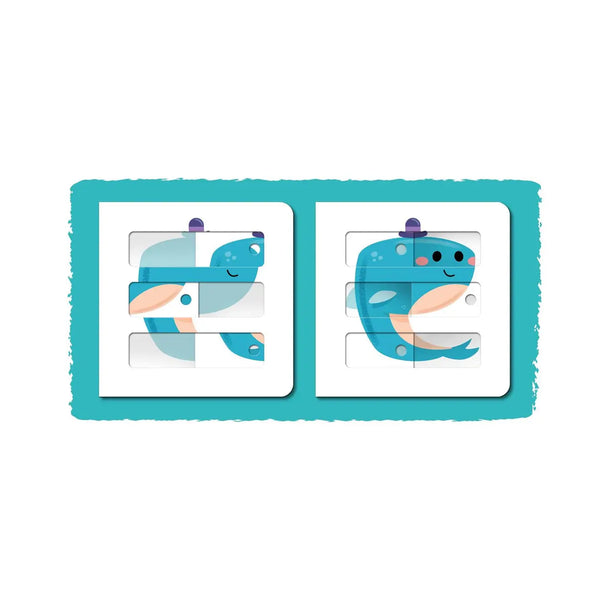 My First Sliding Puzzles - Ocean Animals Simon & Schuster Lil Tulips