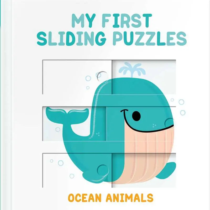 My First Sliding Puzzles - Ocean Animals Simon & Schuster Lil Tulips
